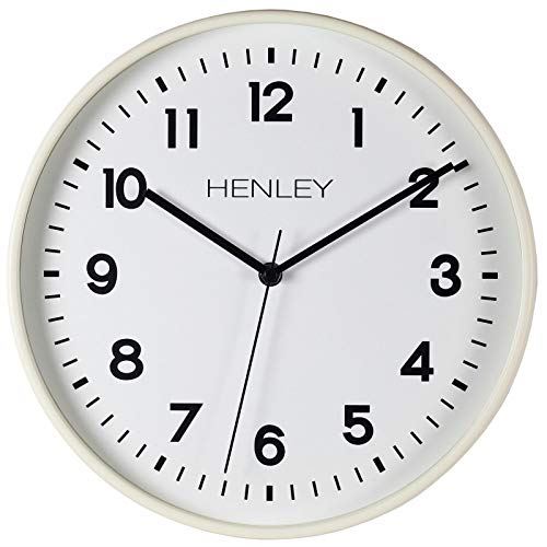 Quiet 30cm Wall Clock (Ivory)