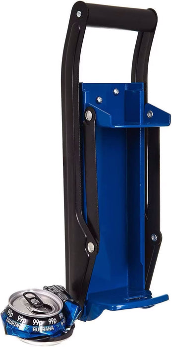 Wall Mounted 16oz Can Crusher (Blue)