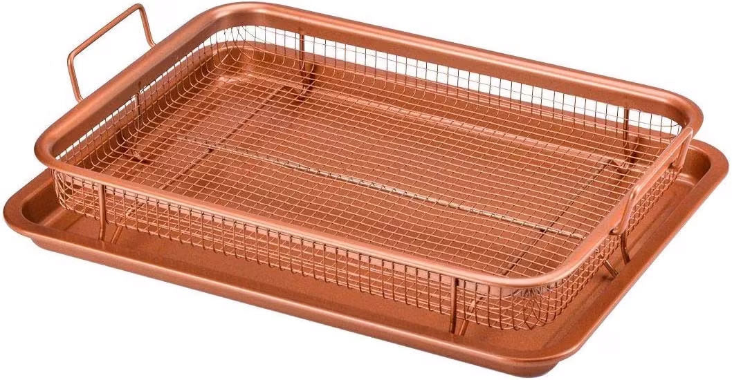 Copper Crisper Tray Set