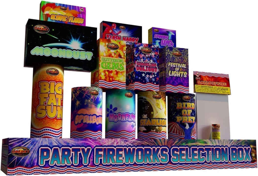 Party Fireworks Selection Box