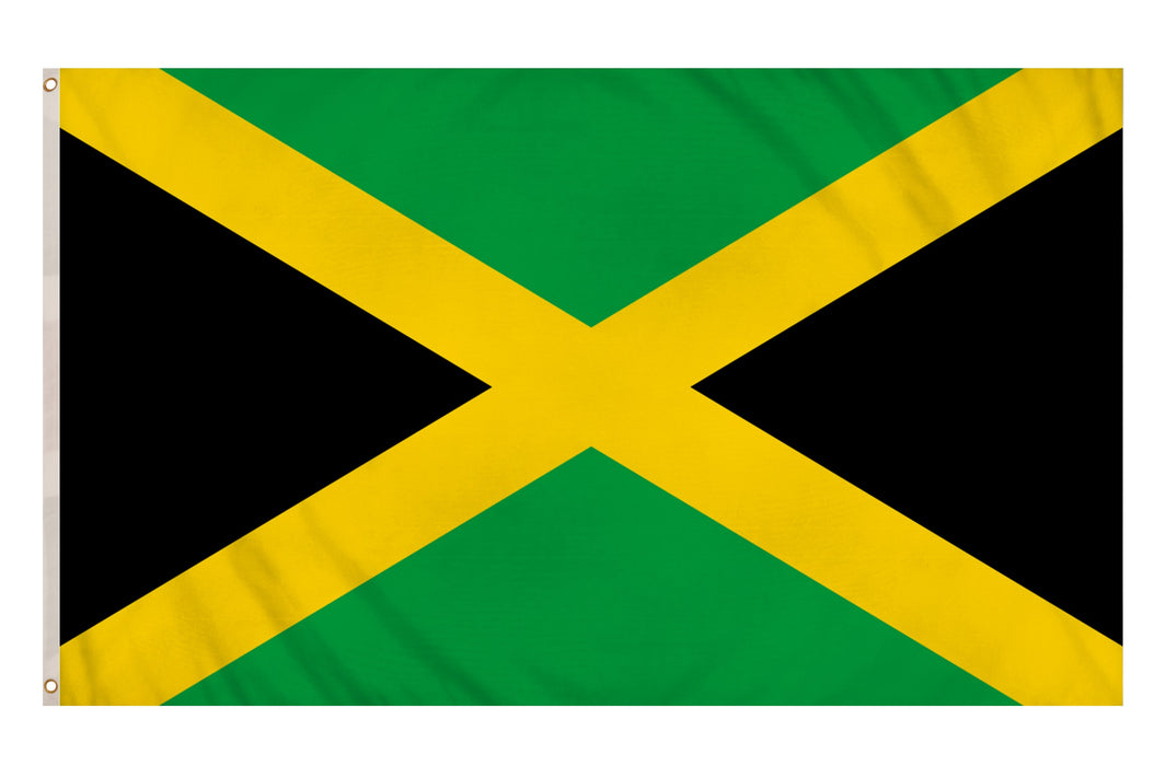 Large 5x3ft Jamaica Flag