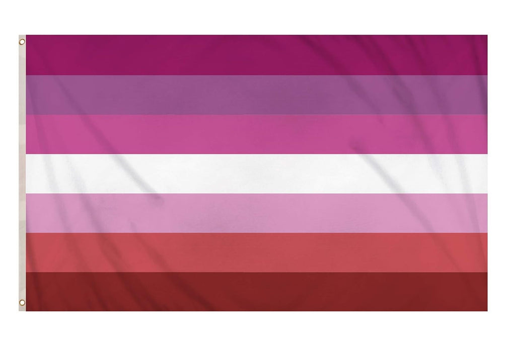 Large 5x3ft Lesbian Pride Flag