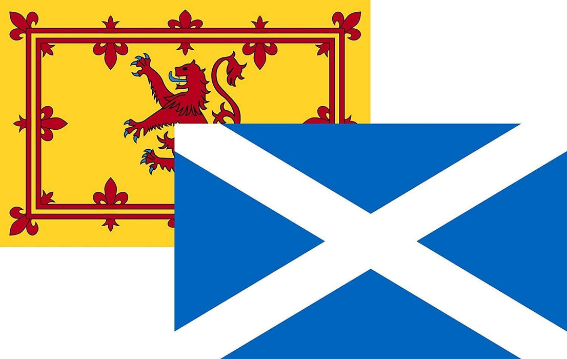 Large 5x3ft Scotland Flags (Set of 2)
