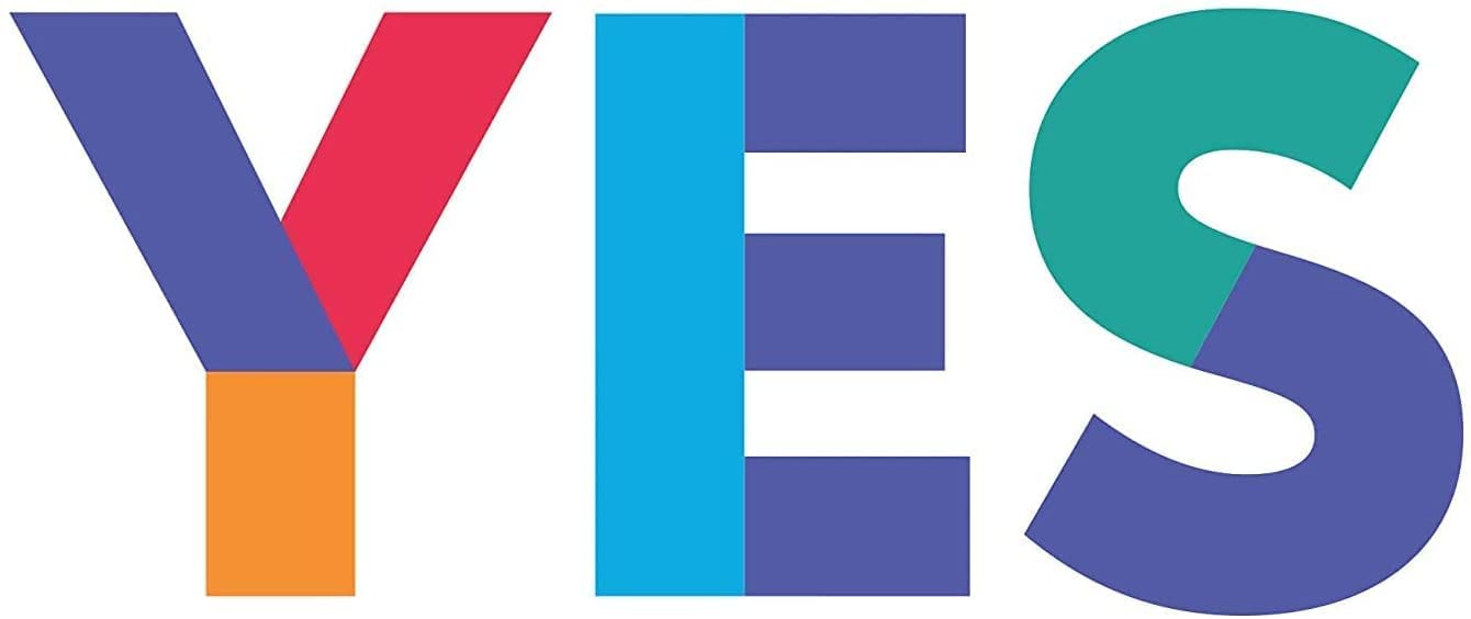 Large 5x3ft YES Logo Flag