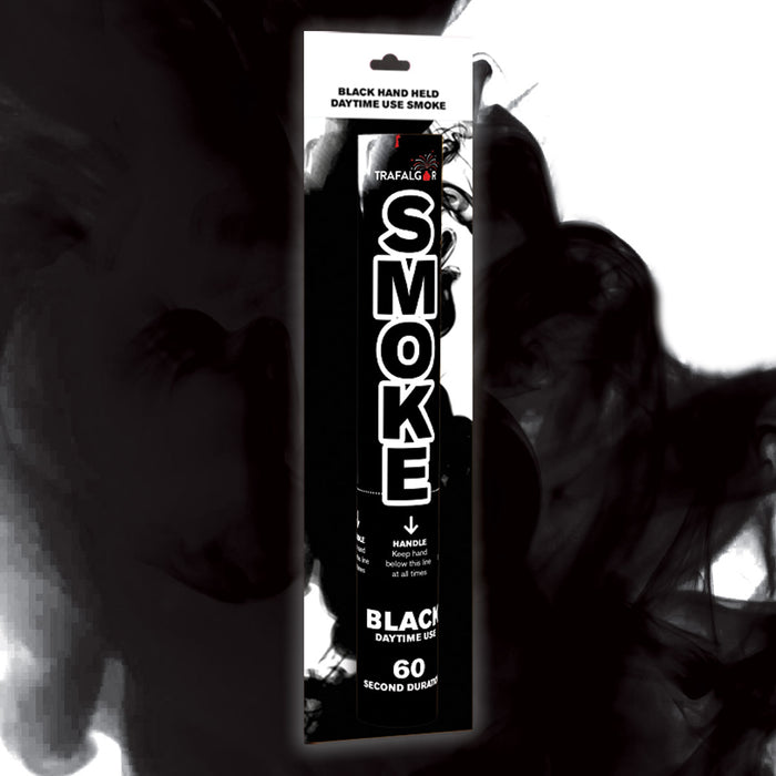Handheld Daytime Coloured Smoke (Black)