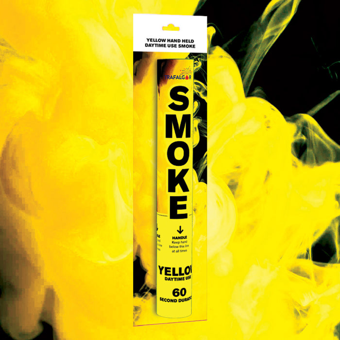 Handheld Daytime Coloured Smoke (Yellow)